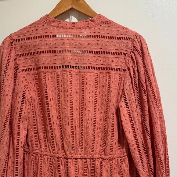 Anthropologie - Forever That Girl Eyelet Mini Dress - Picture 11 of 15